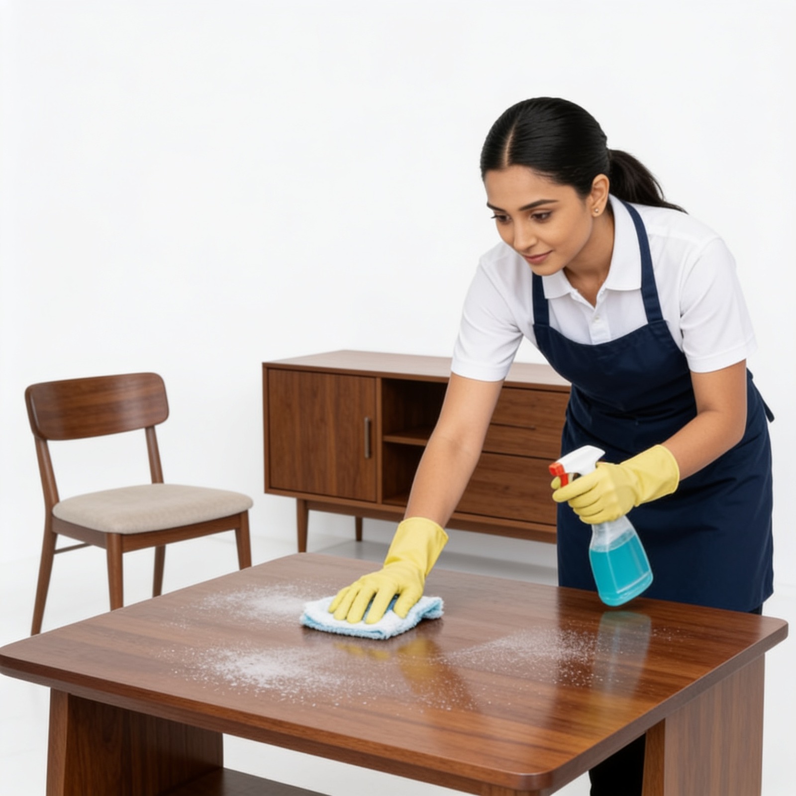 Furniture Wet Wiping